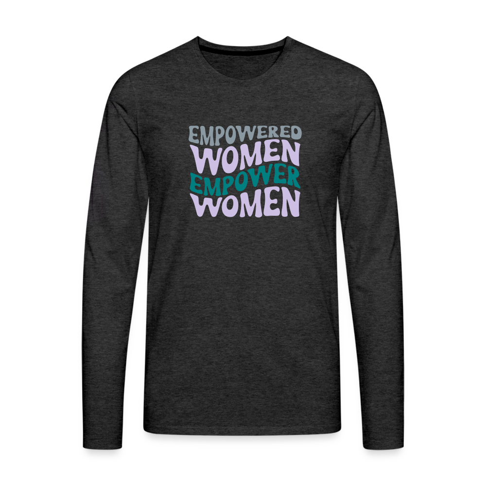 Empowered Women Long Sleeve T-Shirt - charcoal grey